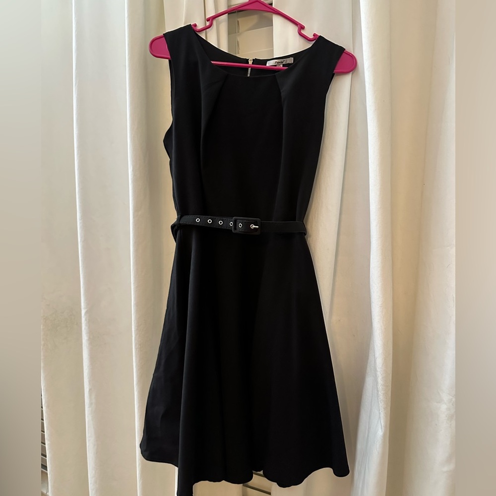 Black belted Papaya dress - L